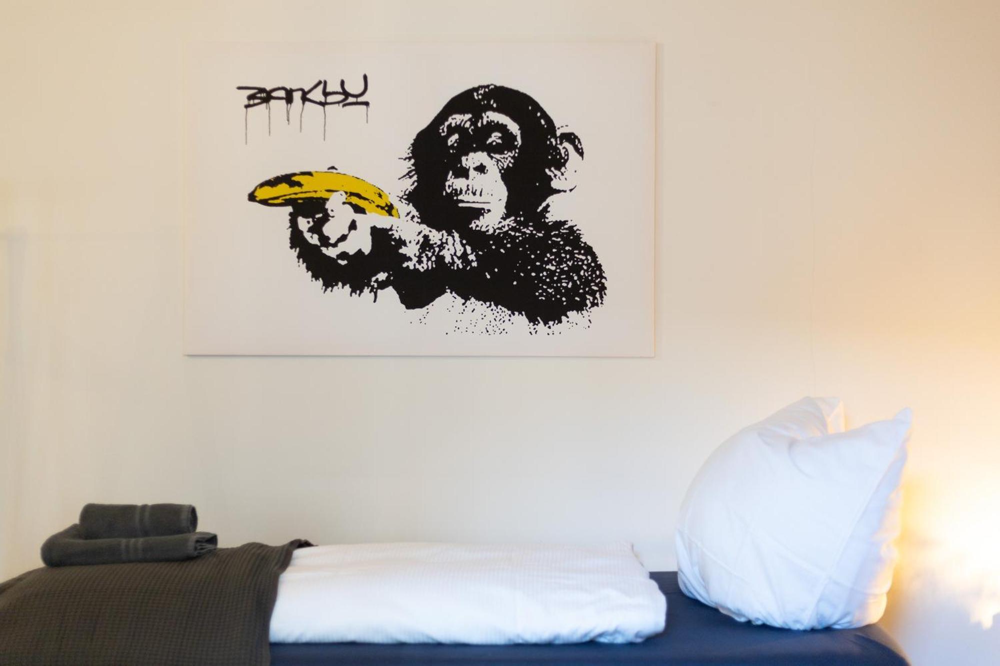 Halle  Ko-Living Space An Der Oper - Street Art Design Apartments المظهر الخارجي الصورة