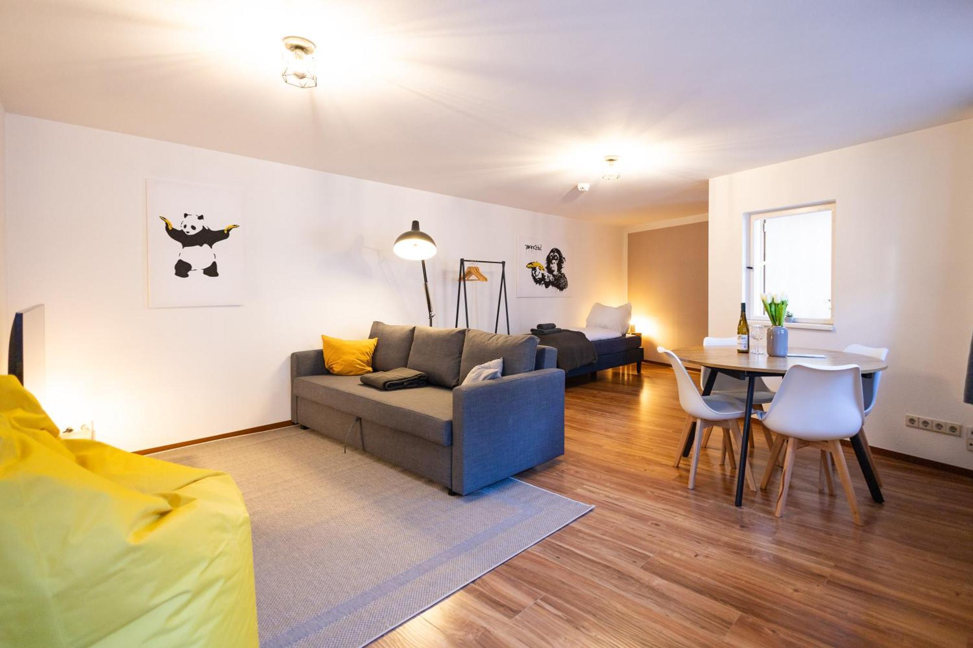 Halle  Ko-Living Space An Der Oper - Street Art Design Apartments المظهر الخارجي الصورة
