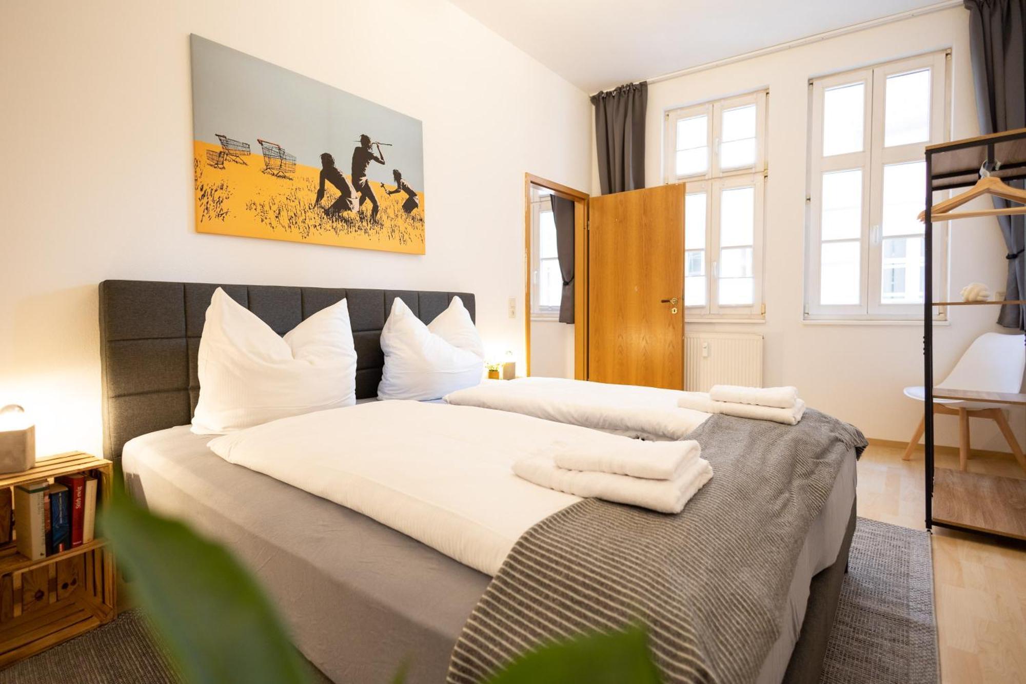 Halle  Ko-Living Space An Der Oper - Street Art Design Apartments المظهر الخارجي الصورة
