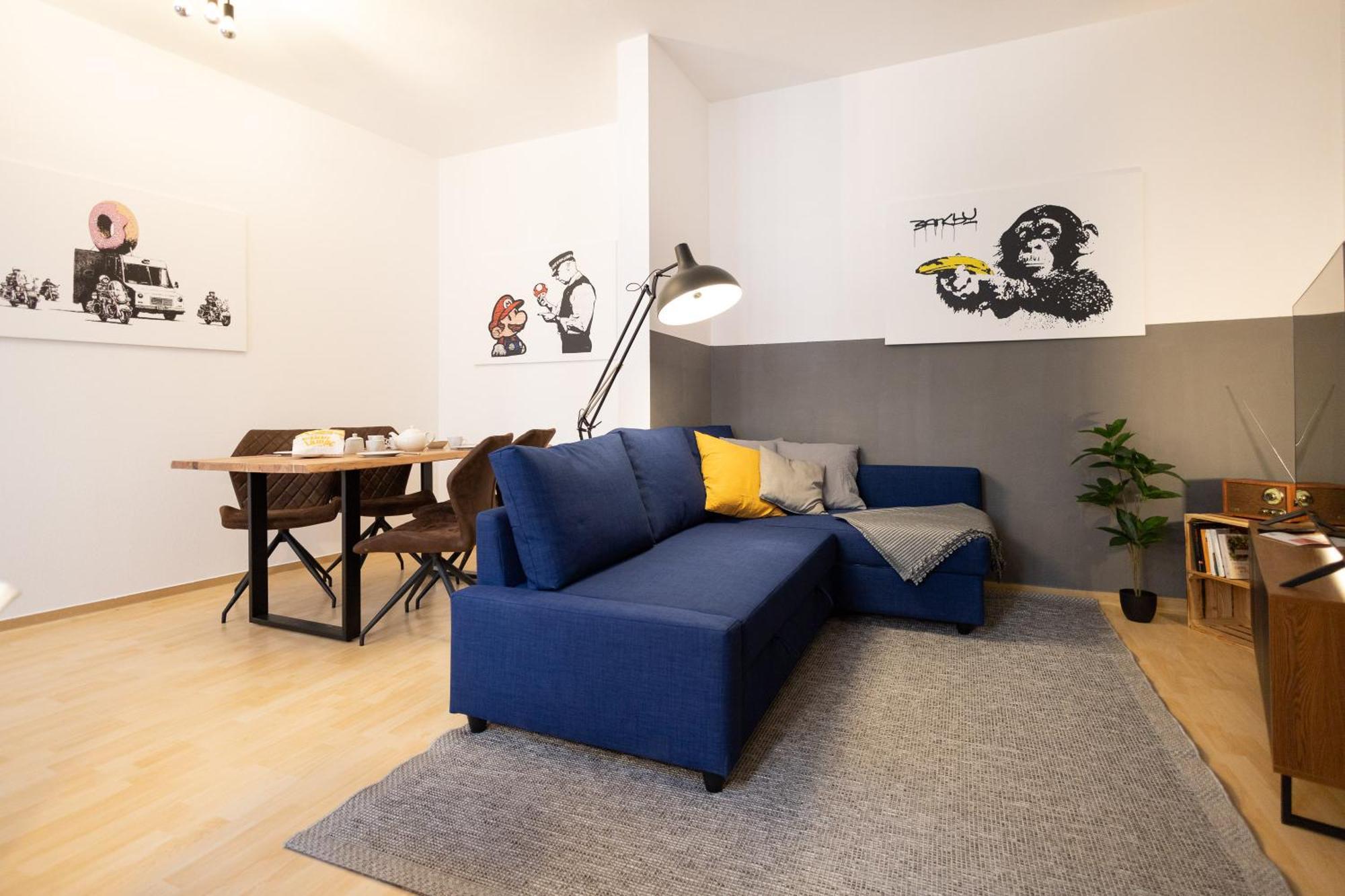 Halle  Ko-Living Space An Der Oper - Street Art Design Apartments المظهر الخارجي الصورة