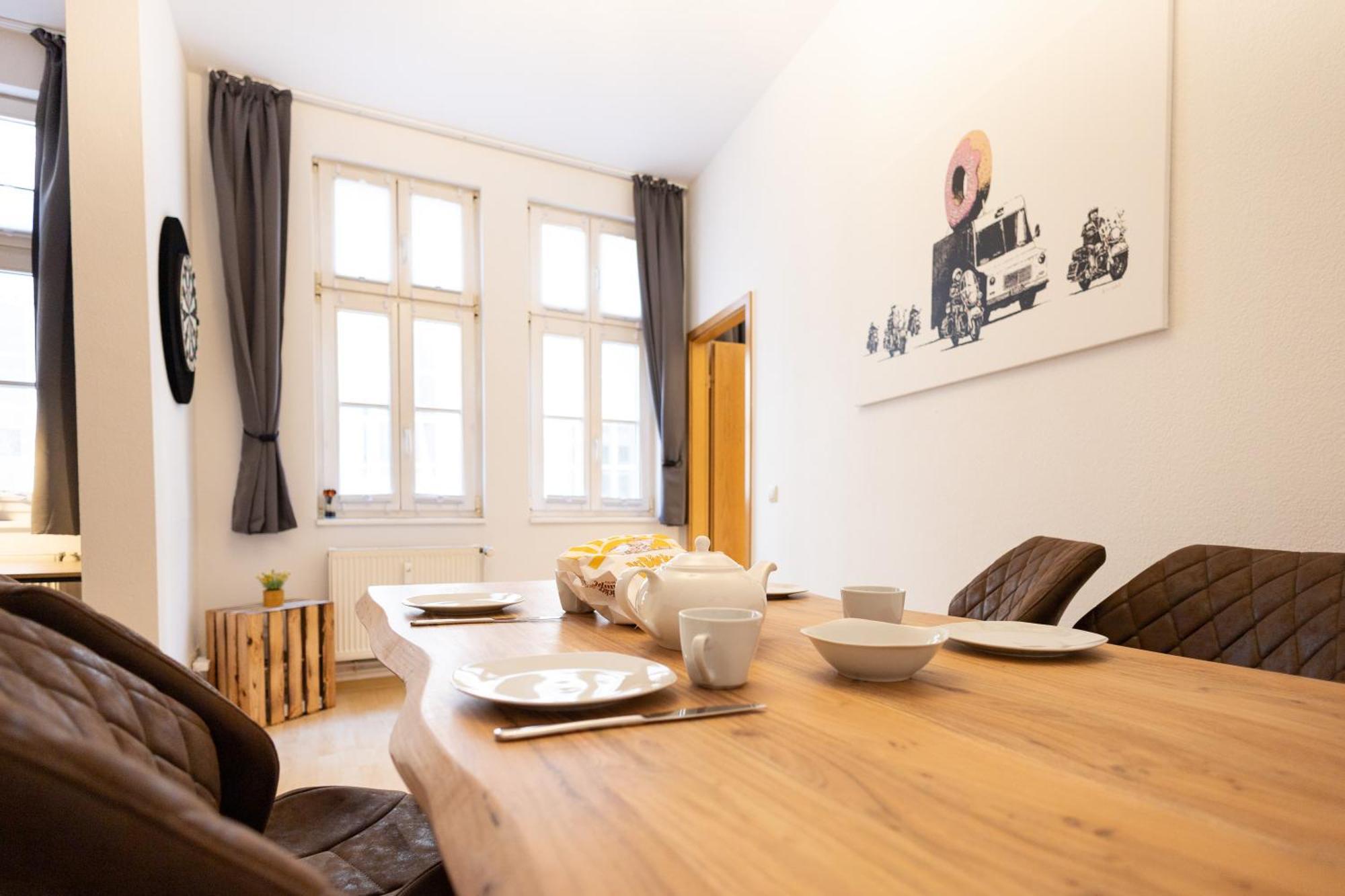Halle  Ko-Living Space An Der Oper - Street Art Design Apartments المظهر الخارجي الصورة