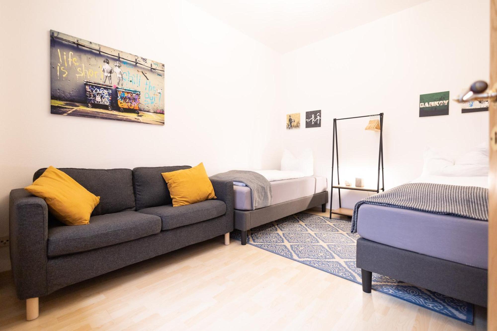 Halle  Ko-Living Space An Der Oper - Street Art Design Apartments المظهر الخارجي الصورة